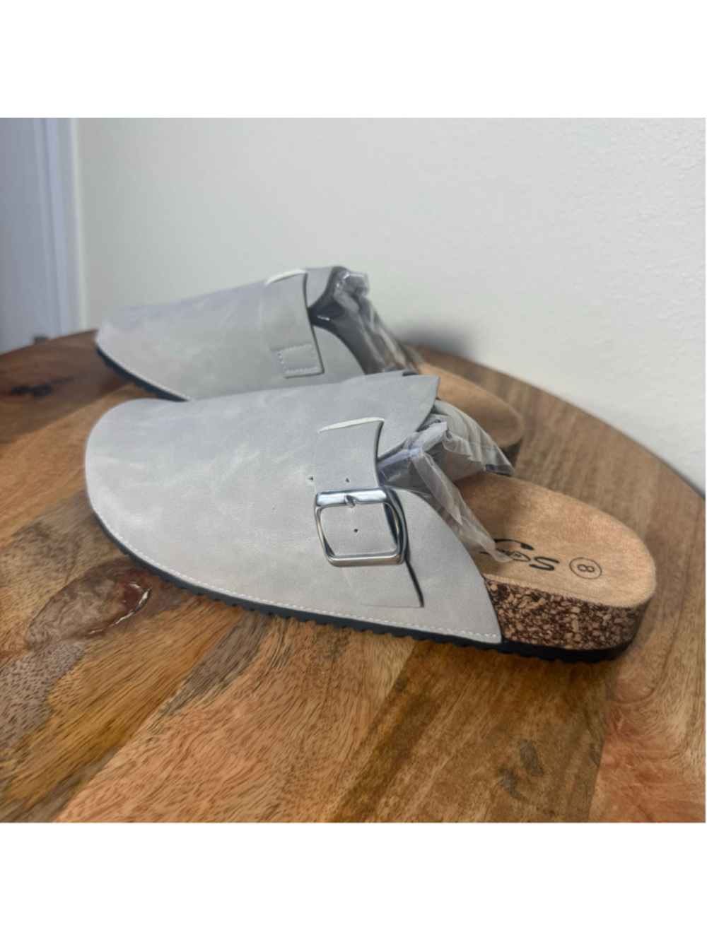 Women's Super Jack Gray Mules & Clogs Size 8